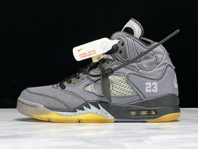 5 x Jordan CT8480-001 Black Off-White Air 0822